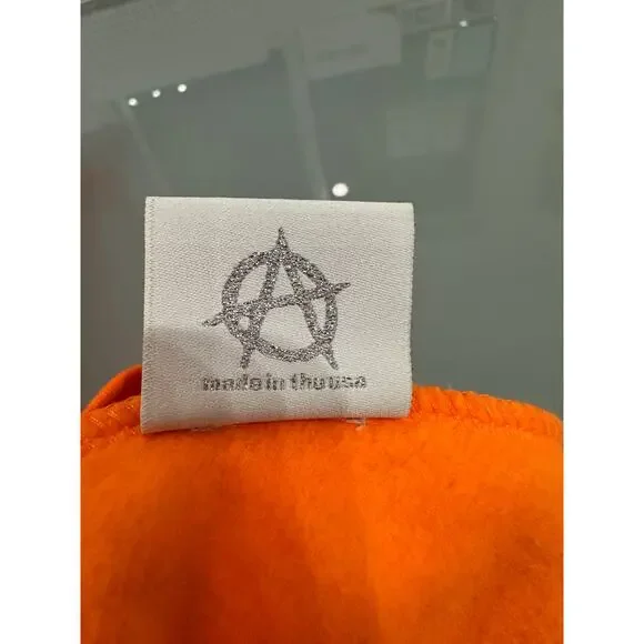 Revenge Orange Durk Bones Hoodie (M)